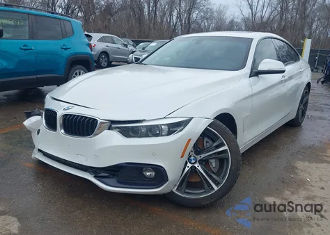 2018 BMW 440I Gran Coupe xDrive z USA, uszkodzony, nr VIN WBA4J7C59JBH15413